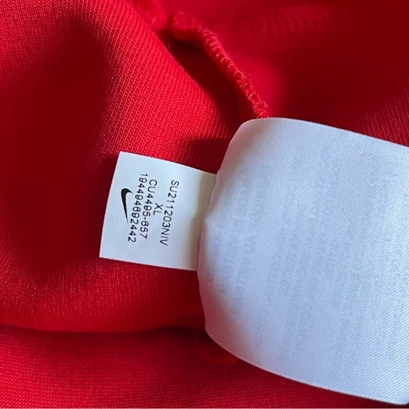 Nike Sportswear Tech Fleece Men's Joggers Sz XL In University Red/Black NWT